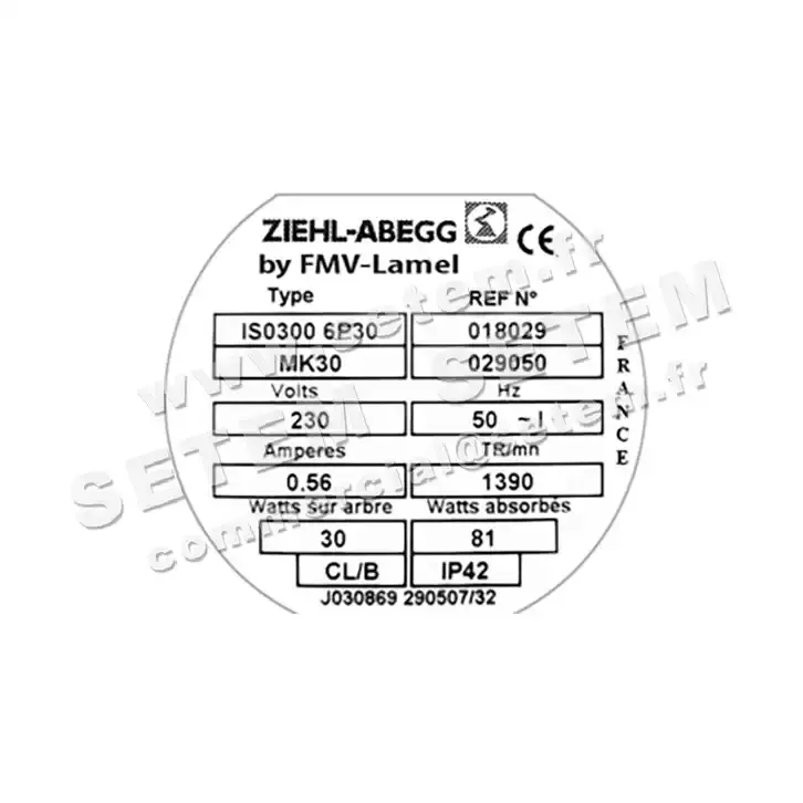 1809002389-VENTILATEUR FMV IS300.5P22.MK30 *18029* 3