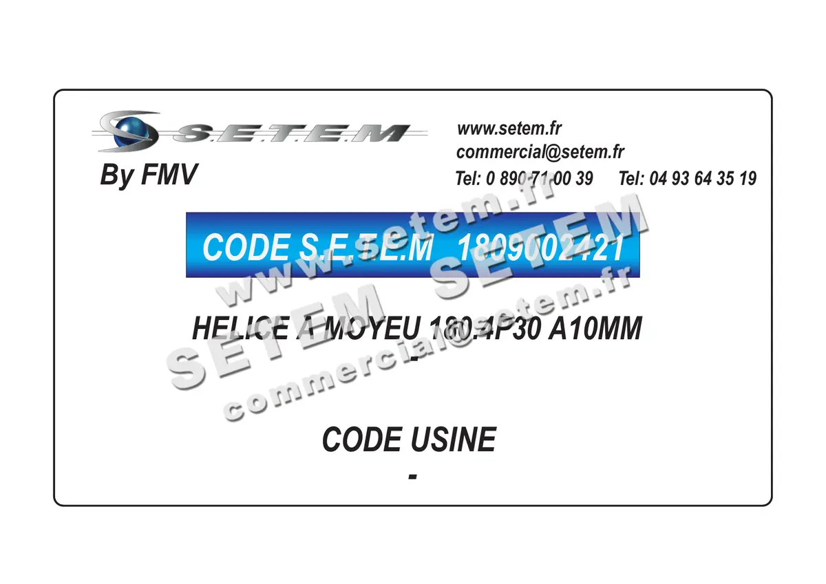 1809002421-HELICE A MOYEU 180.4P30 A10MM FMV