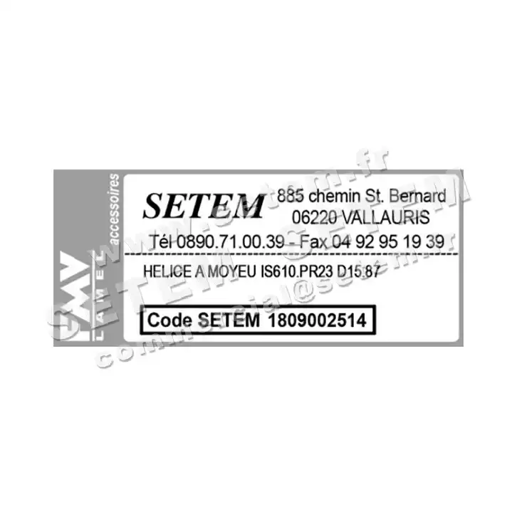 1809002514-HELICE A MOYEU IS610.4PR23 D15.87 FMV 3