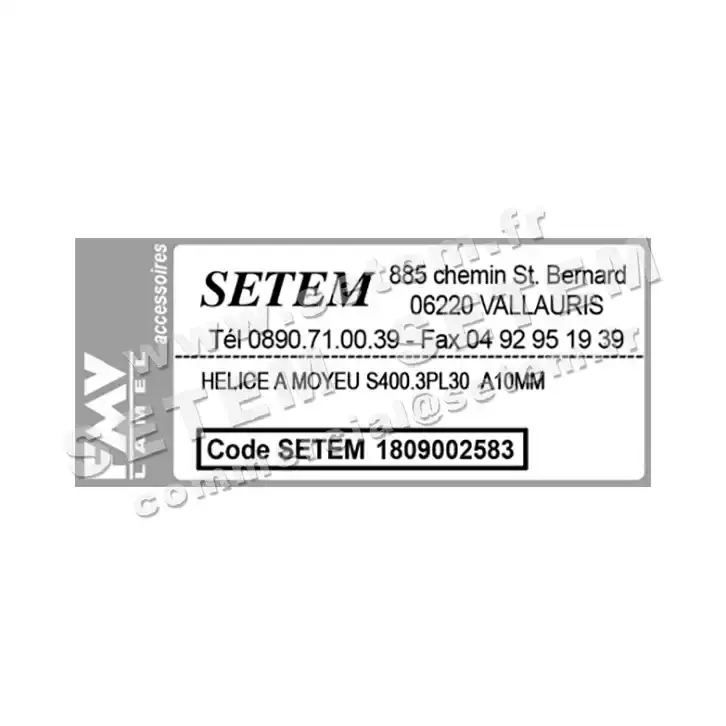 1809002583-HELICE A MOYEU S400.3PL30 A10MM FMV 3