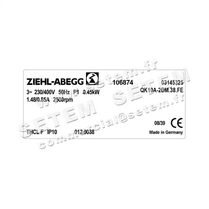 1809005421-VENTILATEUR FMV QK10A-2DM-38-FE *106874* 2