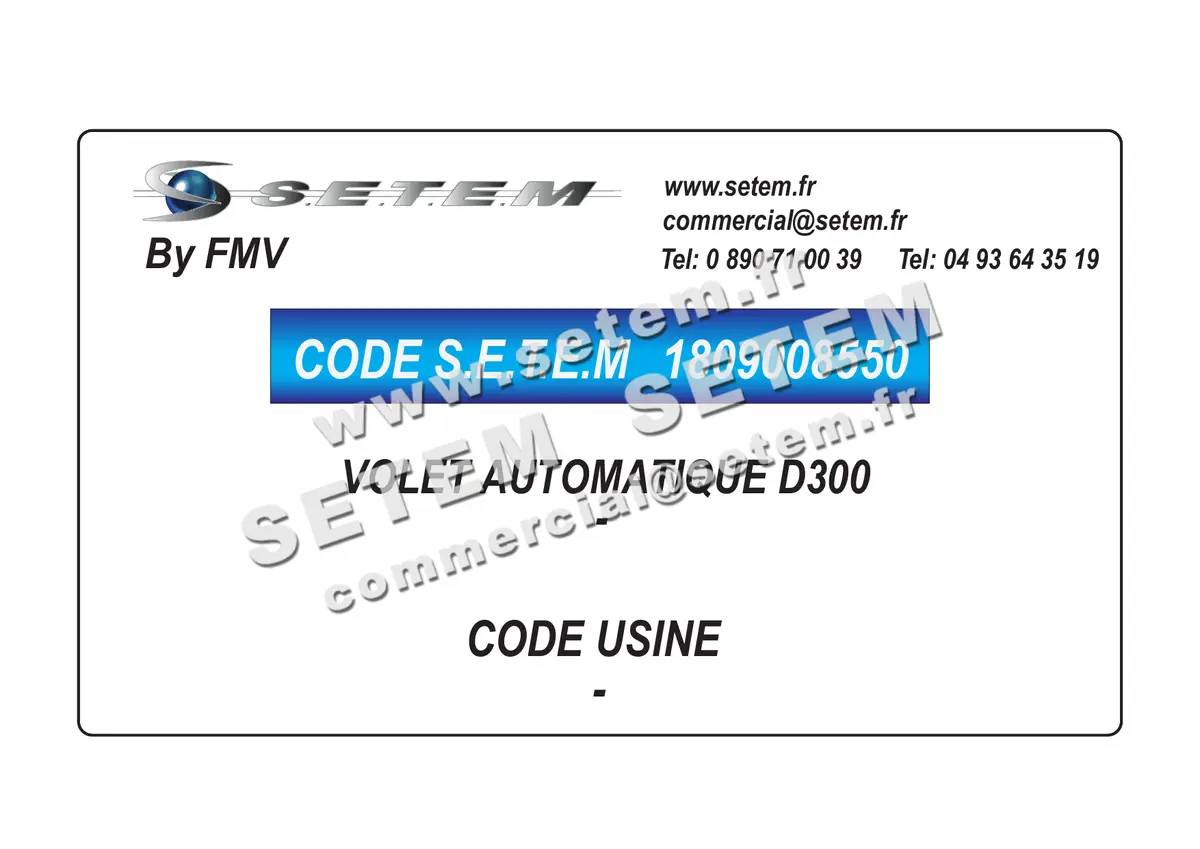 1809008550-VOLET AUTOMATIQUE D300 FMV