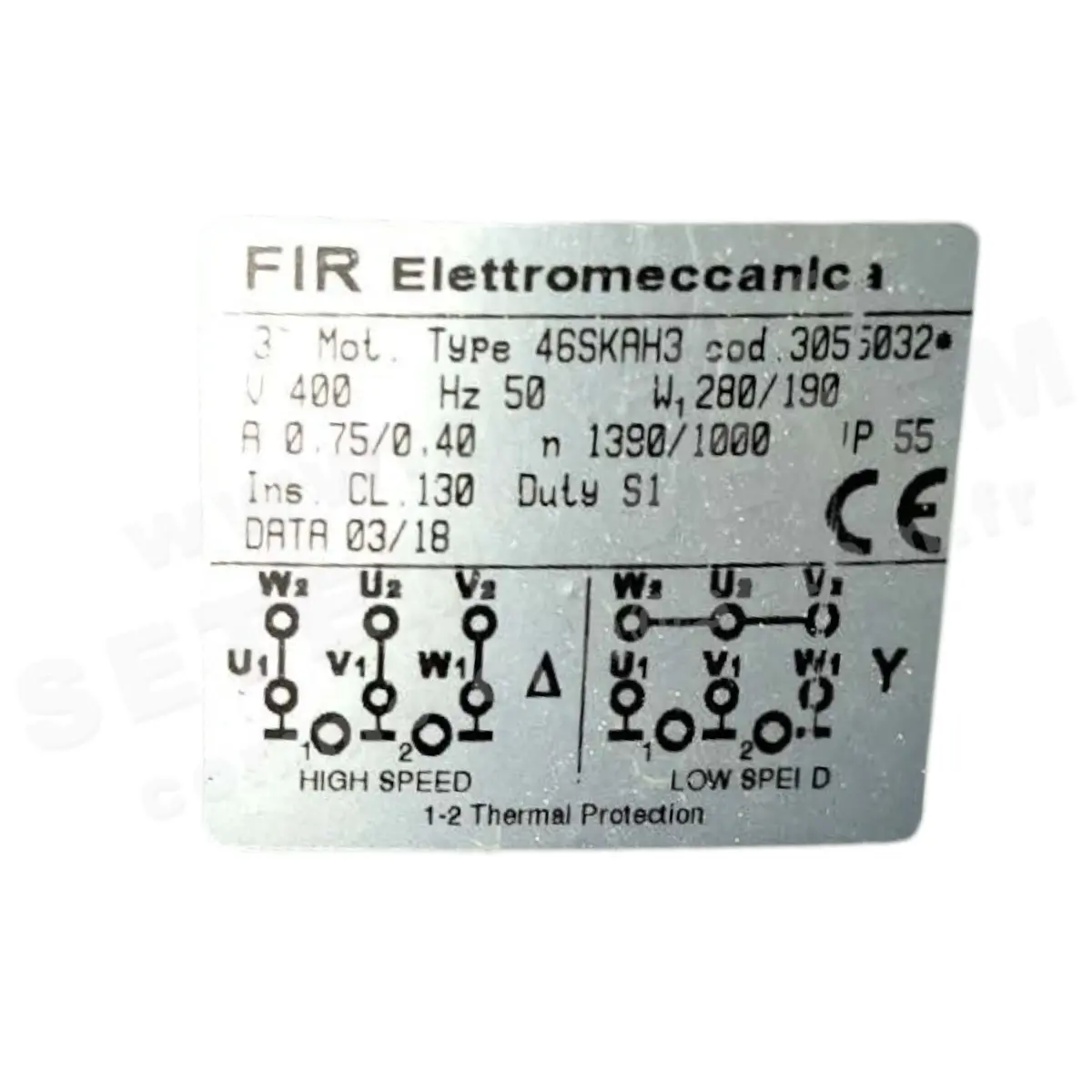 1828000900-MOTEUR FIR 46SKAH3 "3055032"