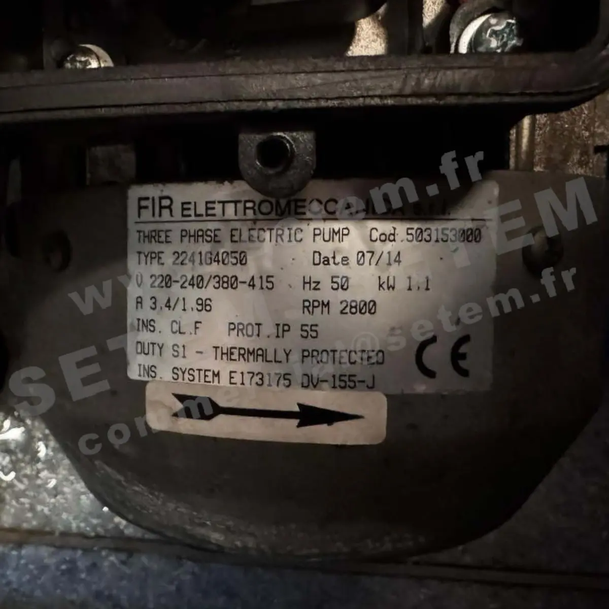 1828003896-POMPE FIR 2241G4050 "503153000"