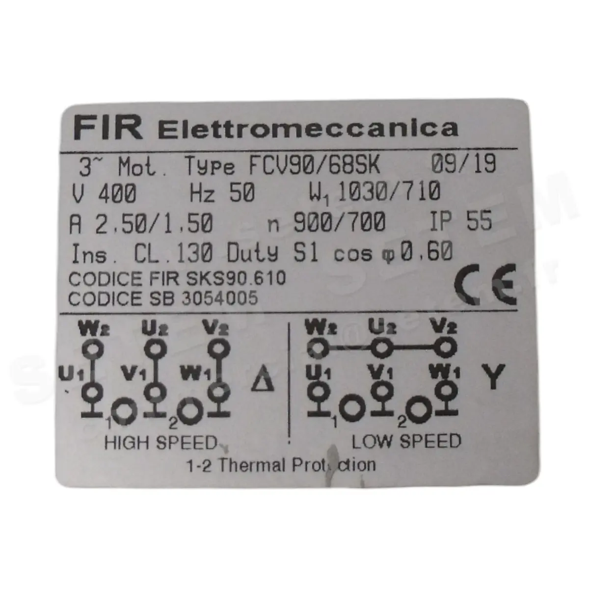 1828005411-MOTEUR FIR FCV90/68SK "3054005" *SKS90.610* 3