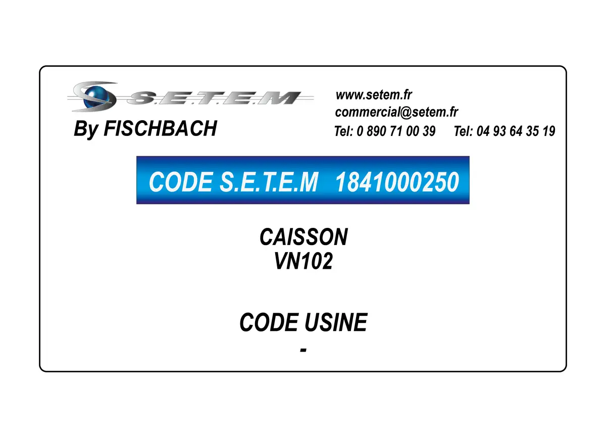 1841000250-CAISSON FISCHBACH VN102