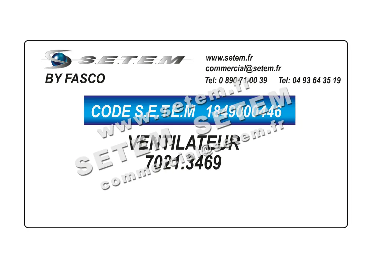 1849000446-VENTILATEUR FASCO 7021.3469 *4C446*