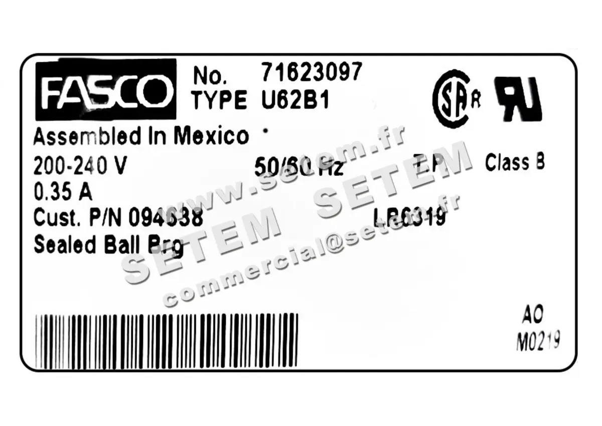 1849001000-MOTEUR FASCO 71623097