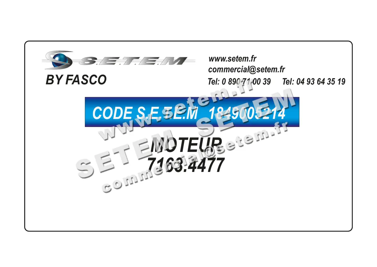 1849005214-MOTEUR FASCO 7163.4477