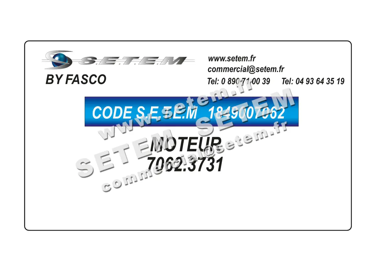 1849007062-MOTEUR FASCO 7062.3731
