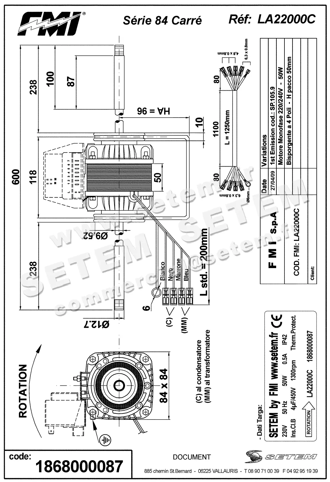 1868000087-MOTEUR FMI L.A22.000.C 2