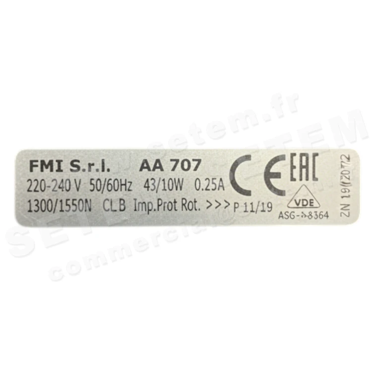 1868000707-MOTEUR FMI AA707