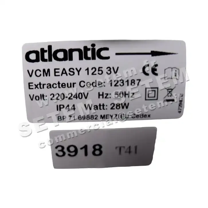 2421002014-VENTILATEUR ATLANTIC VCM.EASY125.3V *123187* 5