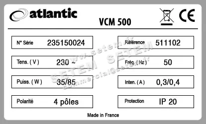 2421004820-CAISSON ATLANTIC VCM500 *511102* 2