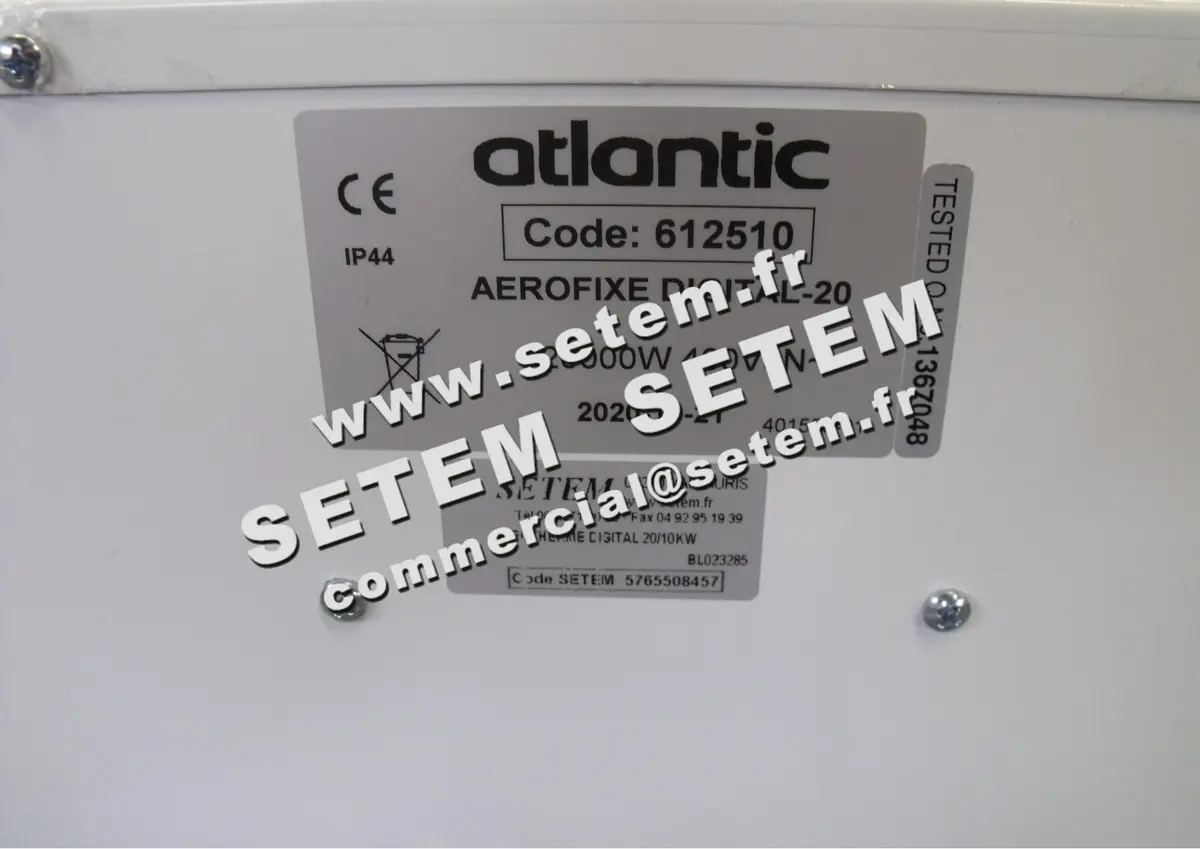 2421008457-AEROTHERME ATLANTIC DIGITAL 20/10KW 2