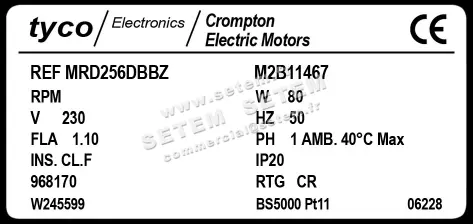 2421009915-MOTEUR ATLANTIC MRD256DBBZ *M2B11467* 3