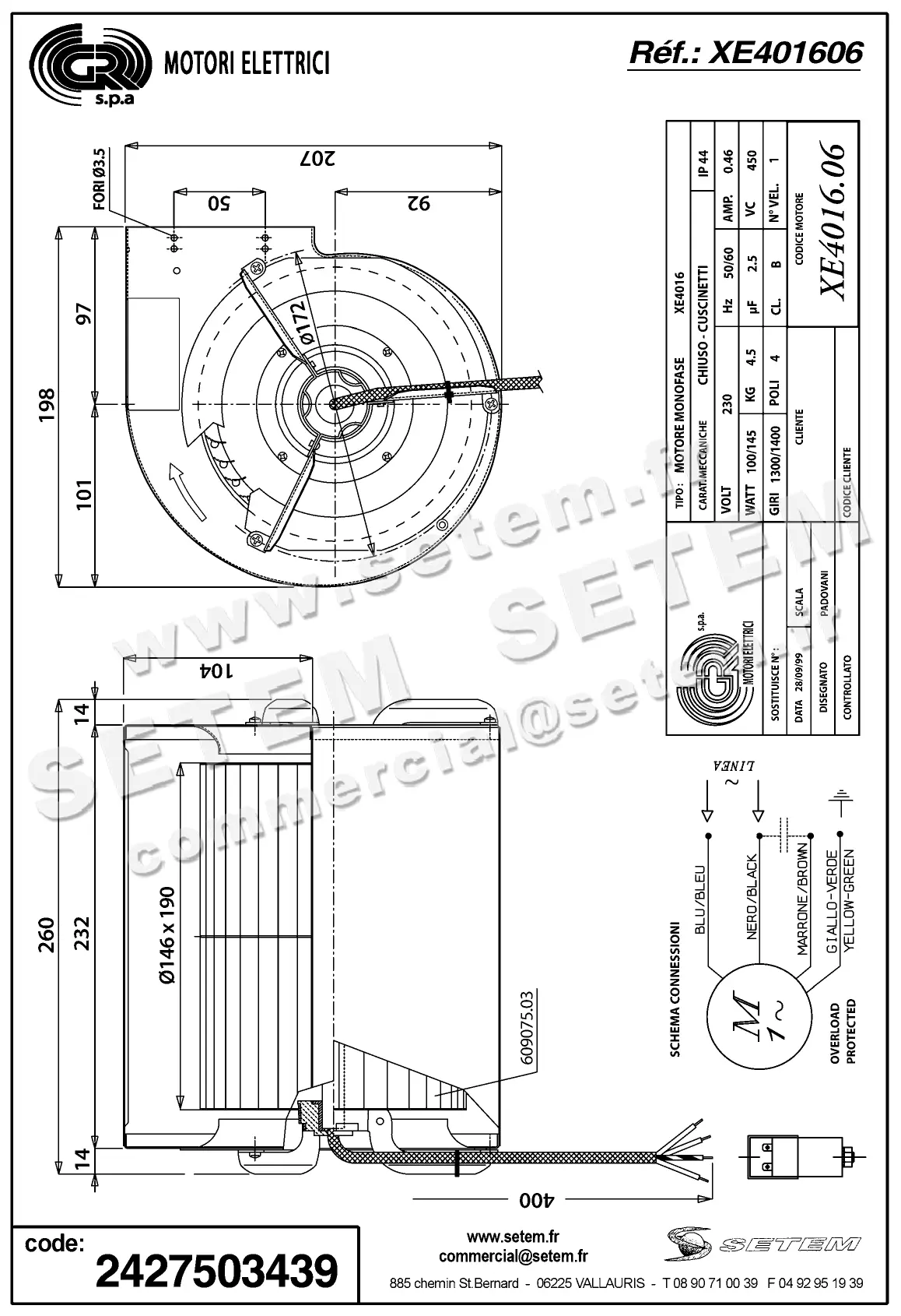 2427503439-VENTILATEUR GR XE401606