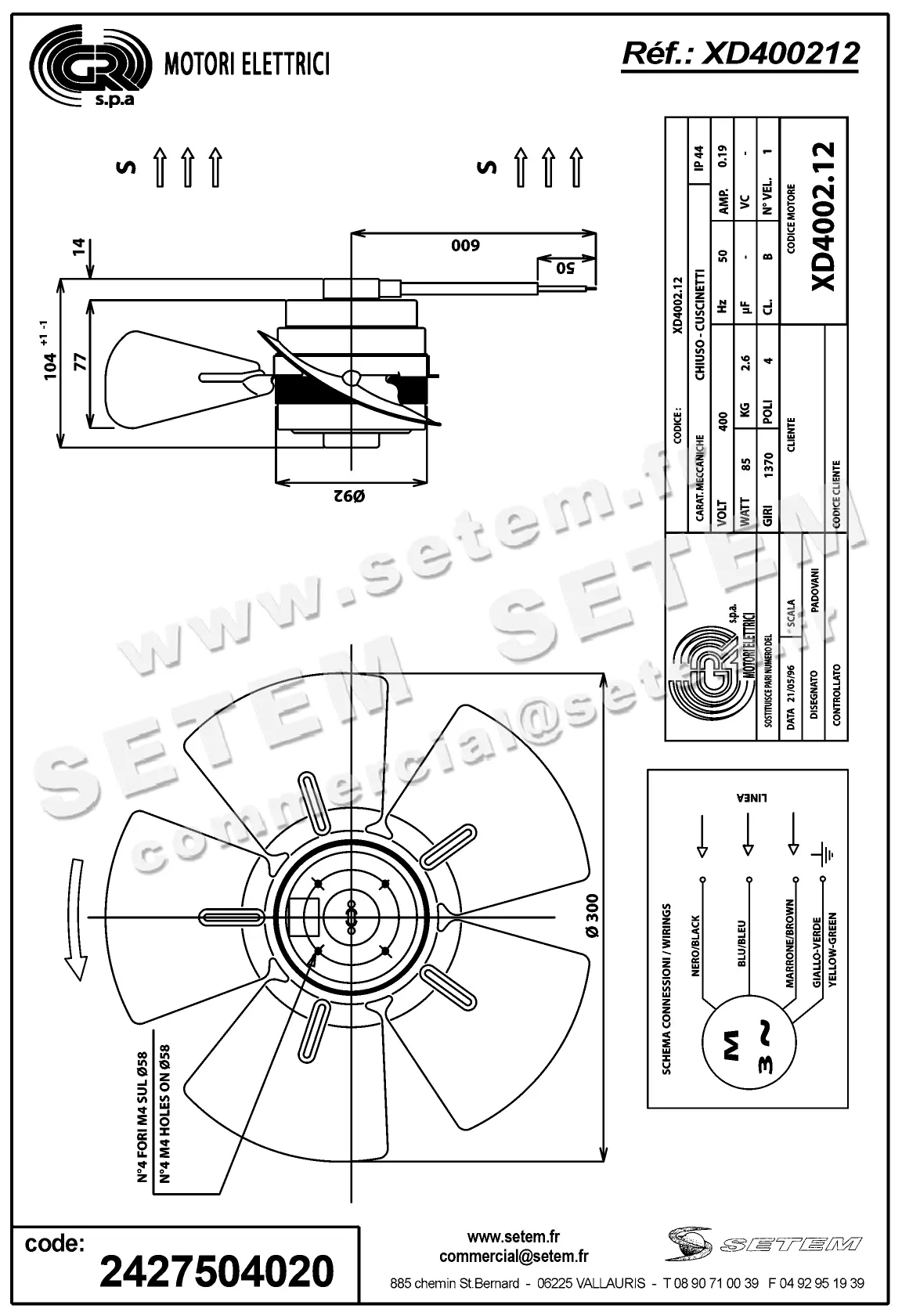 2427504020-MOTOHELICE GR XD400212 4