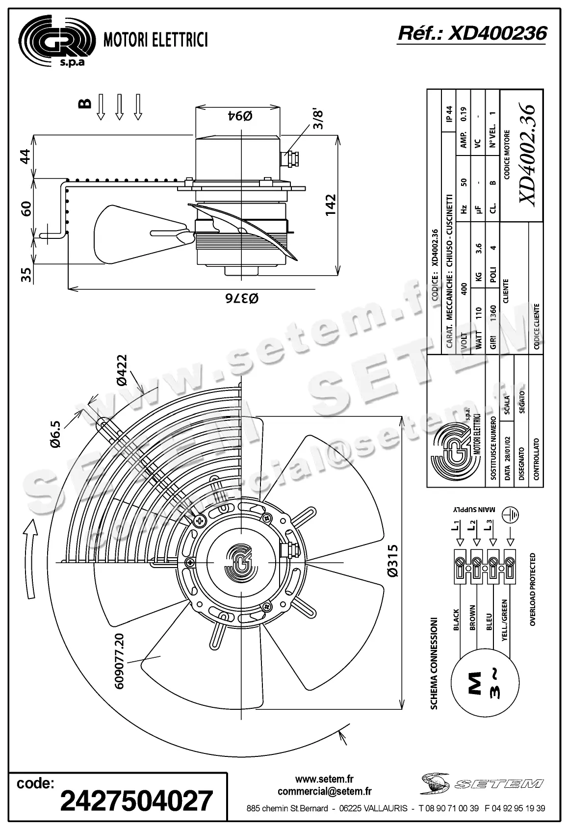 2427504027-VENTILATEUR GR XD400236 3