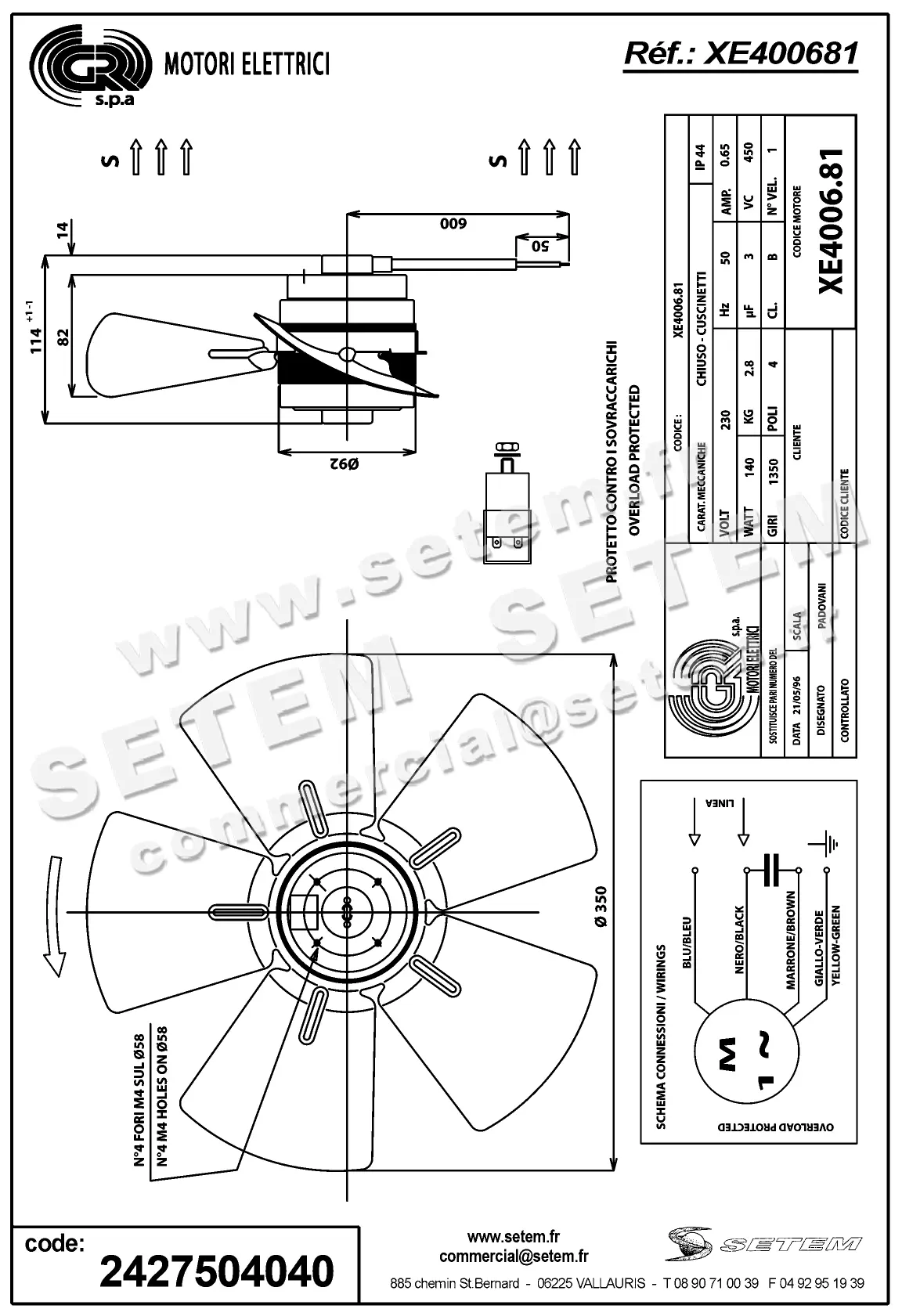 2427504040-MOTOHELICE GR XE400681 4