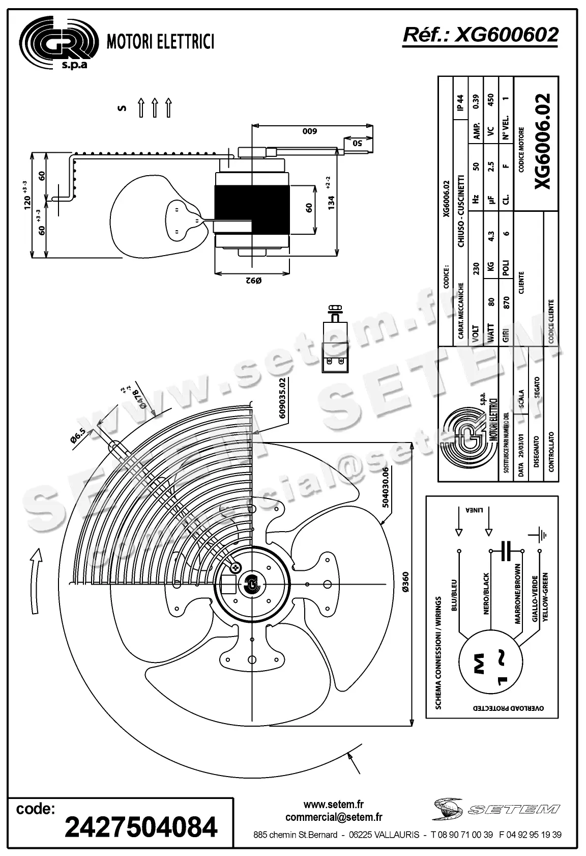 2427504084-VENTILATEUR GR XG600602 2
