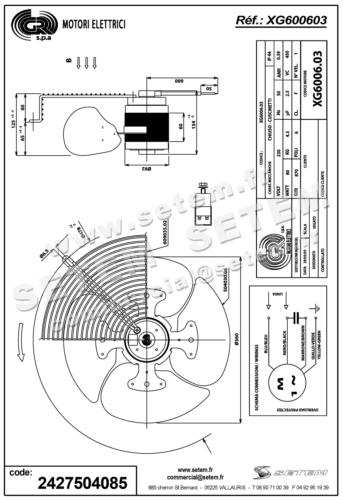 2427504085-VENTILATEUR GR XG600603 2
