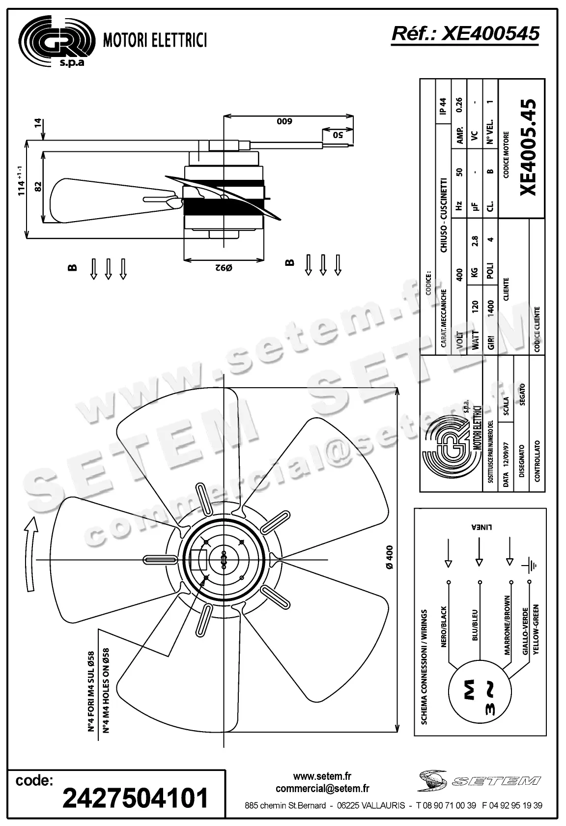 2427504101-MOTOHELICE GR XE400545 2