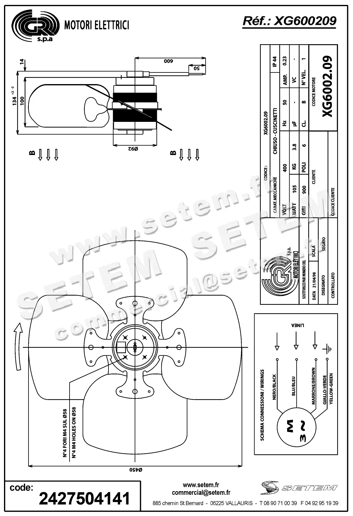 2427504141-MOTOHELICE GR XG600209 2