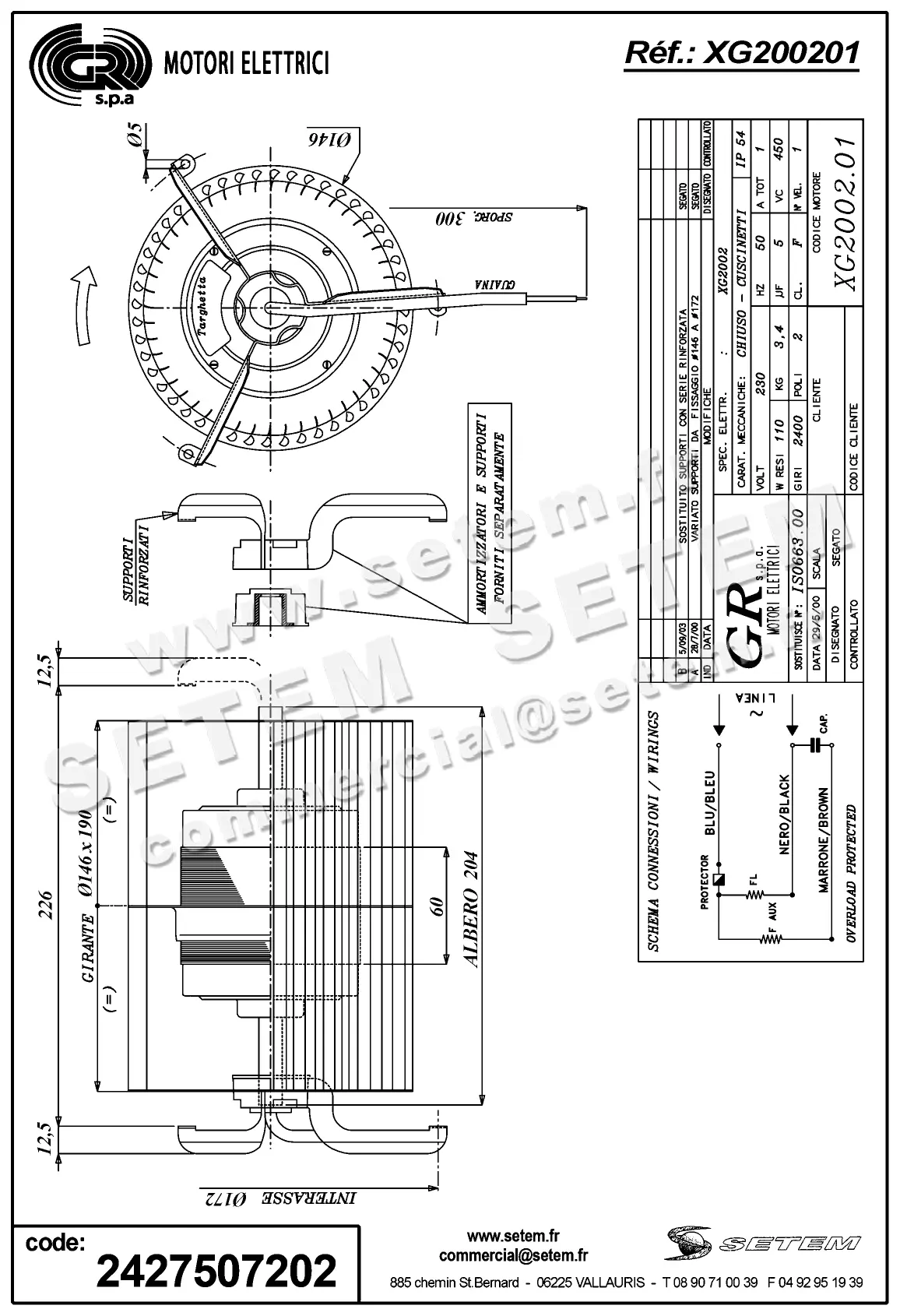 2427507202-MOTOTURBINE GR XG200201 2