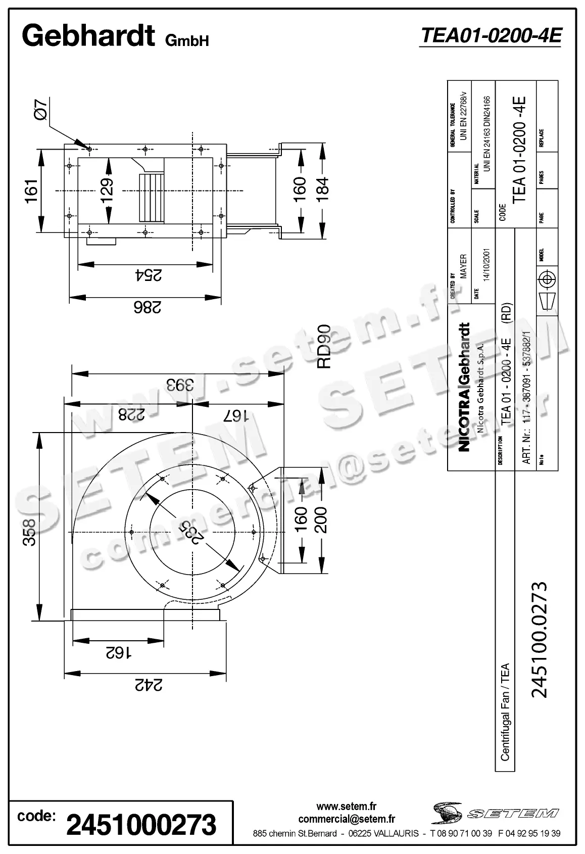2451000273-VENTILATEUR GEBHARDT TEA01.0200.4E.RD 180° 2