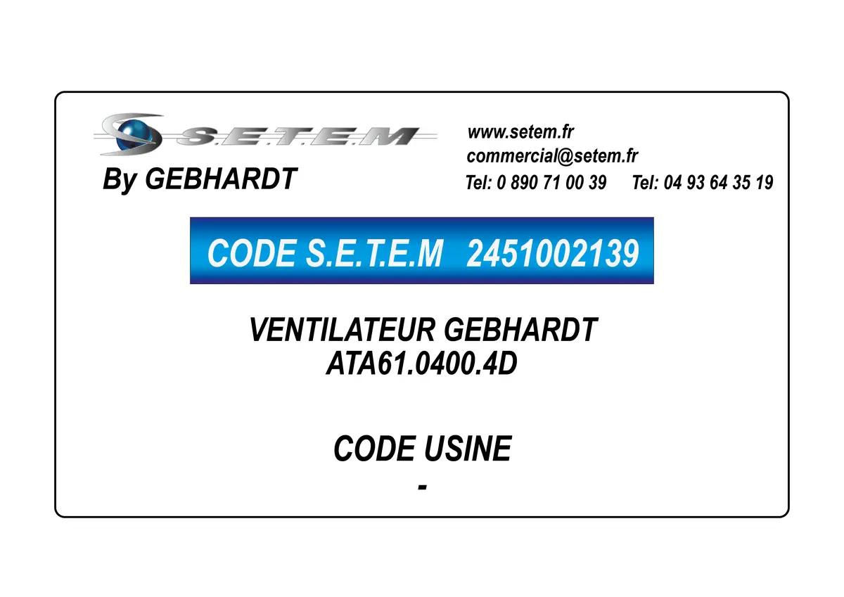 2451002139-VENTILATEUR GEBHARDT ATA61.0400.4D