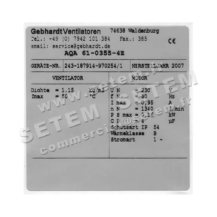 2451003122-VENTILATEUR GEBHARDT AQA61.355.4E 2