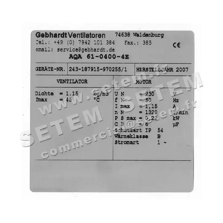 2451003123-VENTILATEUR GEBHARDT AQA61.400.4E 2