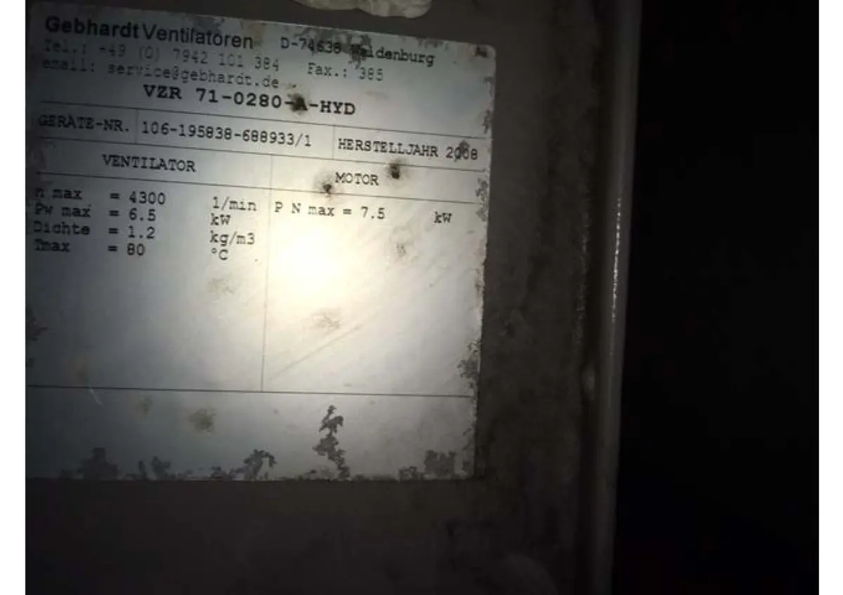 2451003147-VENTILATEUR GEBHARDT VZR71-280-A-HYD