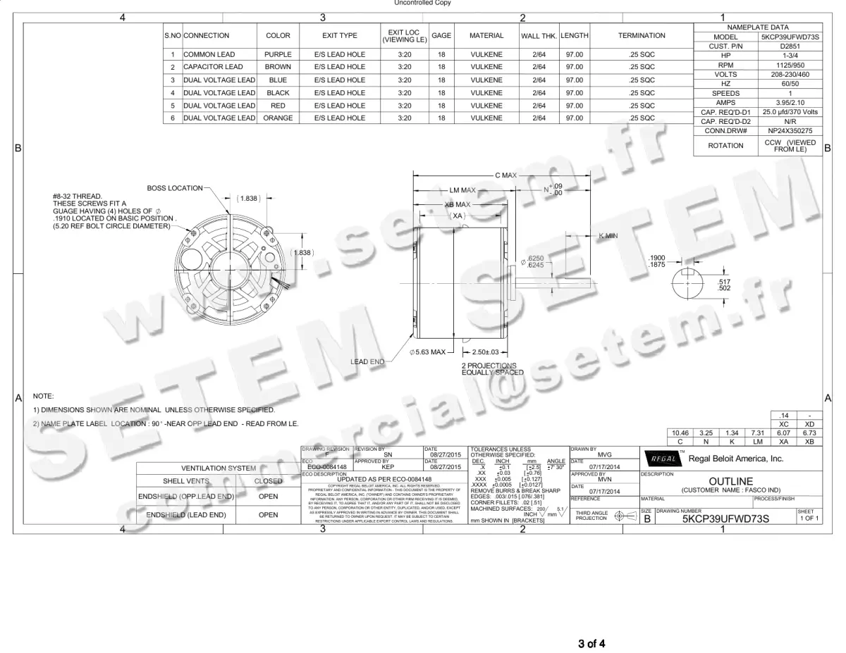2475006114-MOTEUR GE 5KCP39UFWD73S