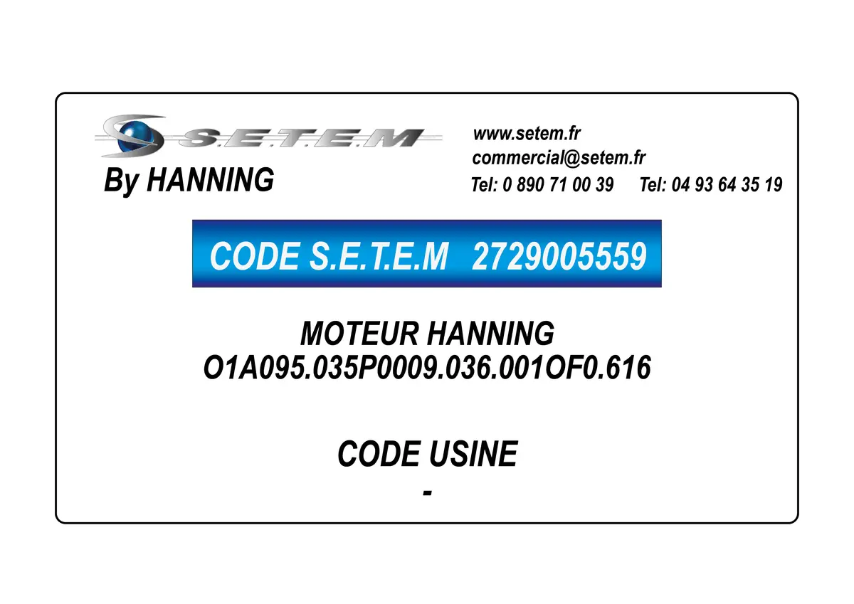 2729005559-MOTEUR HANNING O1A095.035P0009.036.001OF0.616