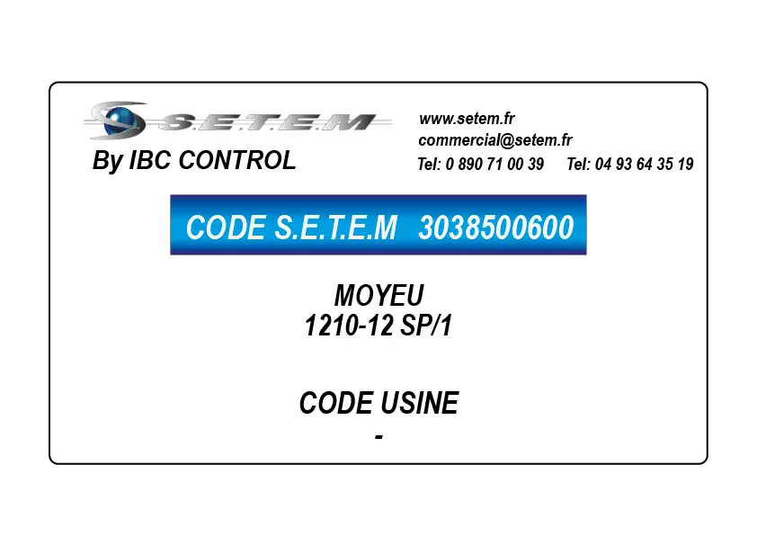 3038500600-MOYEU 1210-12 SP/1
