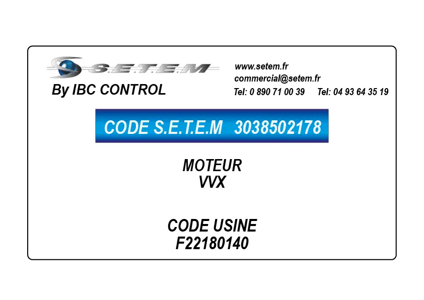 3038502178-MOTEUR VVX *F22180140*