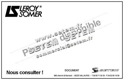 3902000011-MOTEUR LEROYSOMER CM29/T 1100W 8P T400V 2
