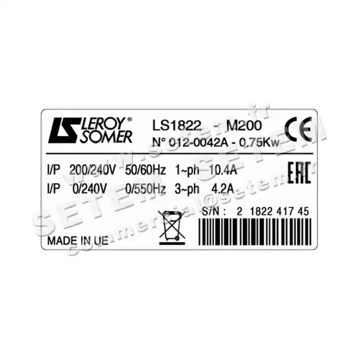 3902000042-VARIATEUR QU1807.8LQTPX LEROYSOMER 3