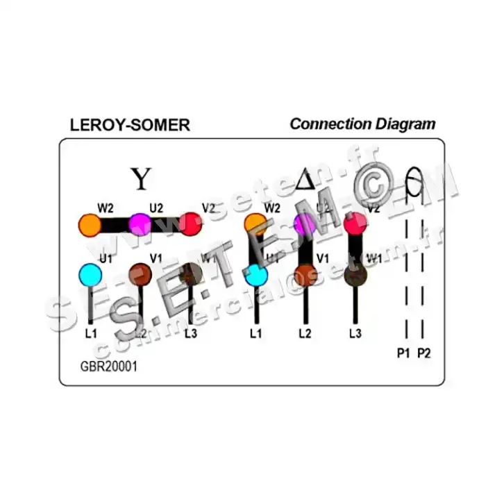 3902002025-MOTEUR LEROYSOMER CF29G 550/310W 6/8P T400V 3