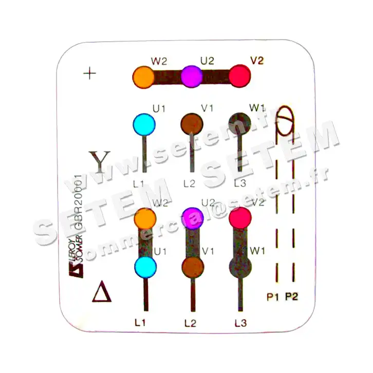 3902002507-MOTEUR LEROYSOMER CM29 550W 8P T230/400V 3