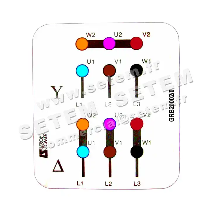 3902002540-MOTEUR LEROYSOMER CM29/T 750W 4P T230/400V 3