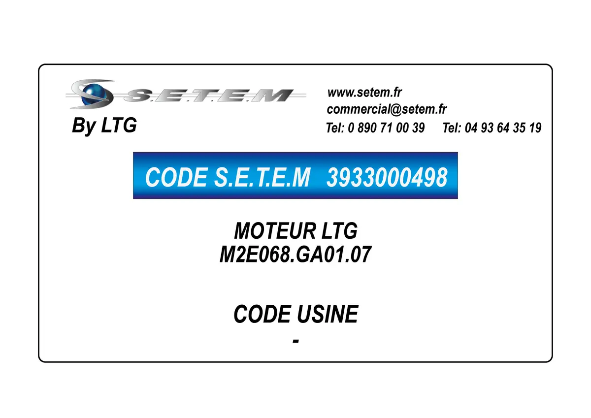 3933000498-MOTEUR LTG M2E068.GA01.07