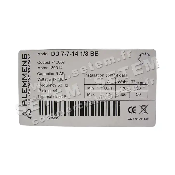 3938000001-VENTILATEUR LEMMENS DD7.7.14.1/8.BB 130014 +BR *710069* 4
