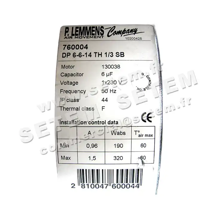 3938000025-GMV LEMMENS DP6.6.14.TH.1/3.SB 130038 *760004* 5