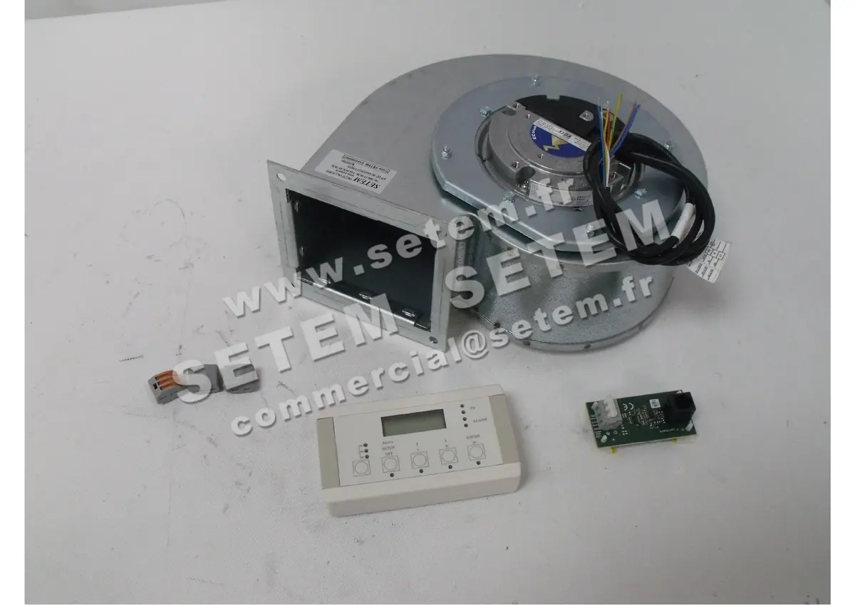 3938001007-KIT DD160 SAV 020027 176211 VENTILATEUR LEMMENS DS140.59TAC 7211121