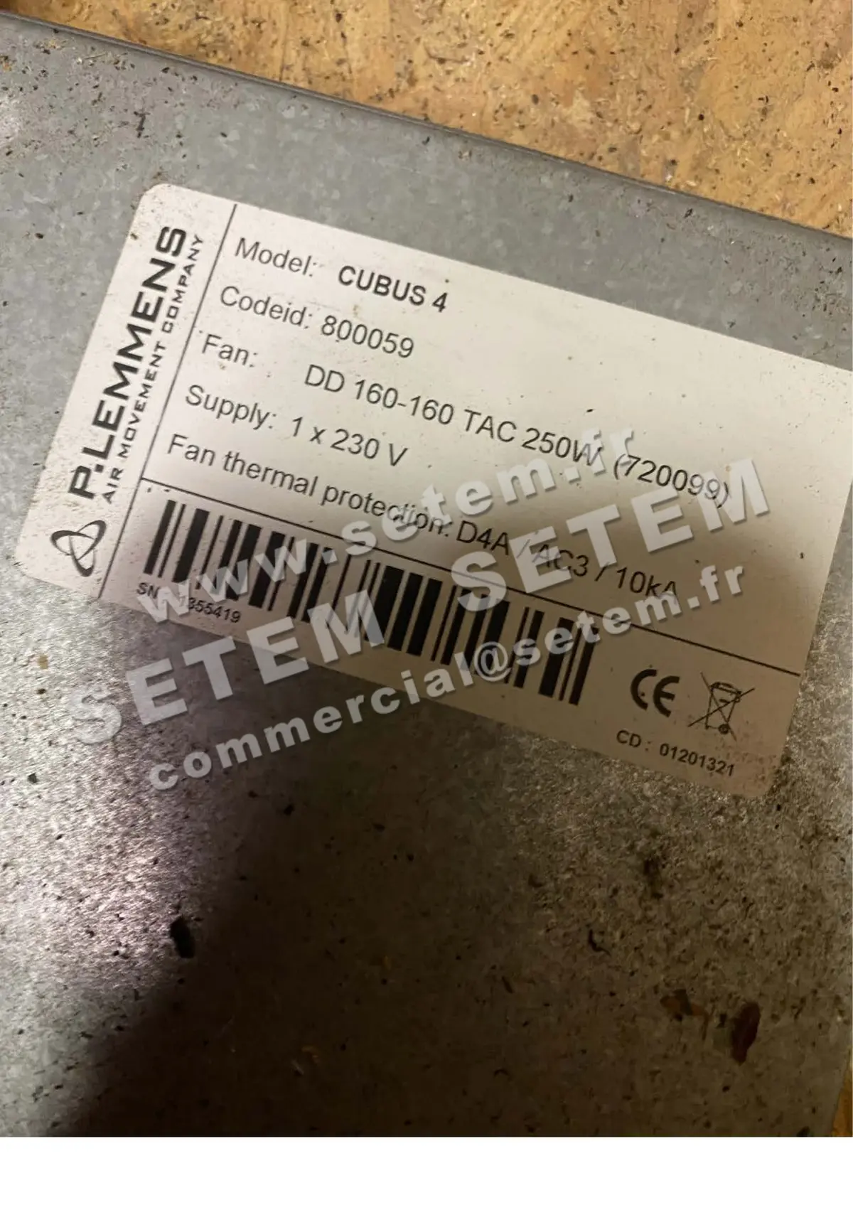 3938002385-CAISSON LEMMENS CUBUS8 DD160-160TAC 250W 720099 *800059*