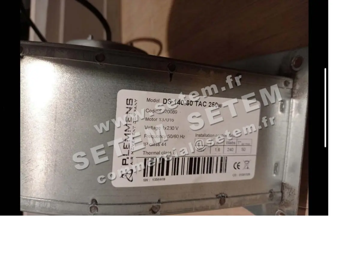 3938005445-VENTILATEUR LEMMENS DS140.60TAC 137016 *720089*