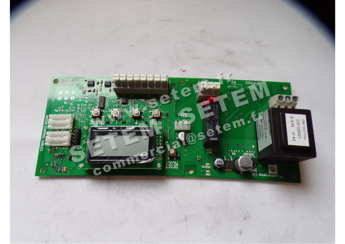 3938006258-CIRCUIT CARTE ELECTRONIQUE LEMMENS CB4 TAC3 FULL *20001*